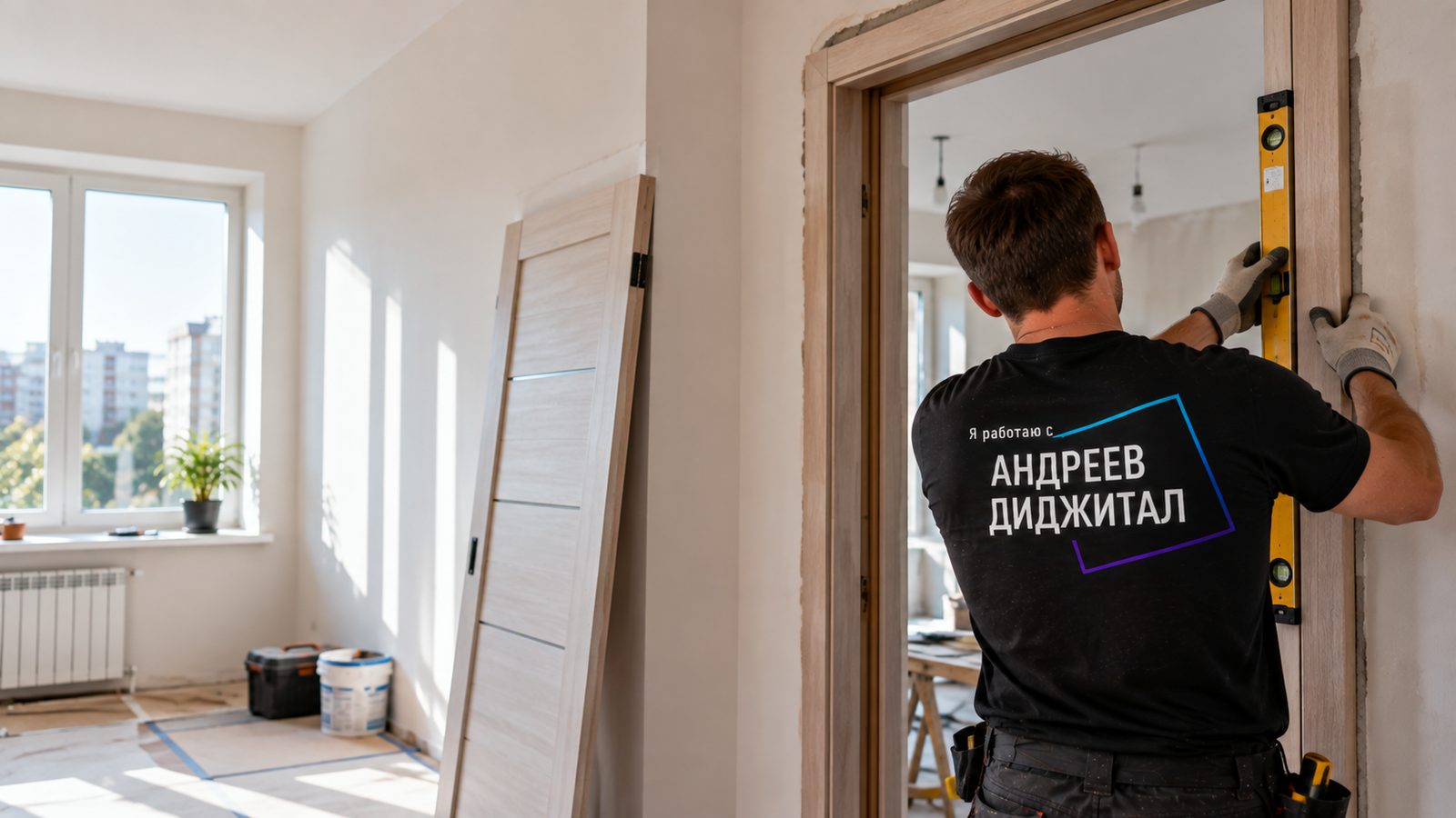 Работа в нише «межкомнатные двери»